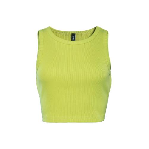 Living Crafts DEMI Ripp-Crop-Top Farbe: pear Größe: L