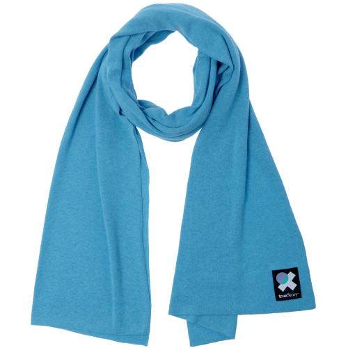 Living Crafts ELLIS Schal Farbe: cool blue Größe: ONE