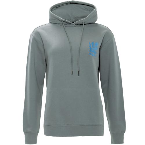 Living Crafts EUDORA Kapuzen Sweatshirt Farbe: stone grey Größe: S