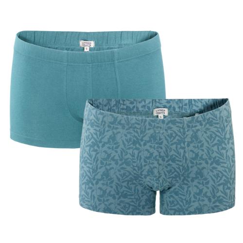 Living Crafts HOGAN Pants, 2er-Pack Farbe: leafs/reef waters Größe: XL